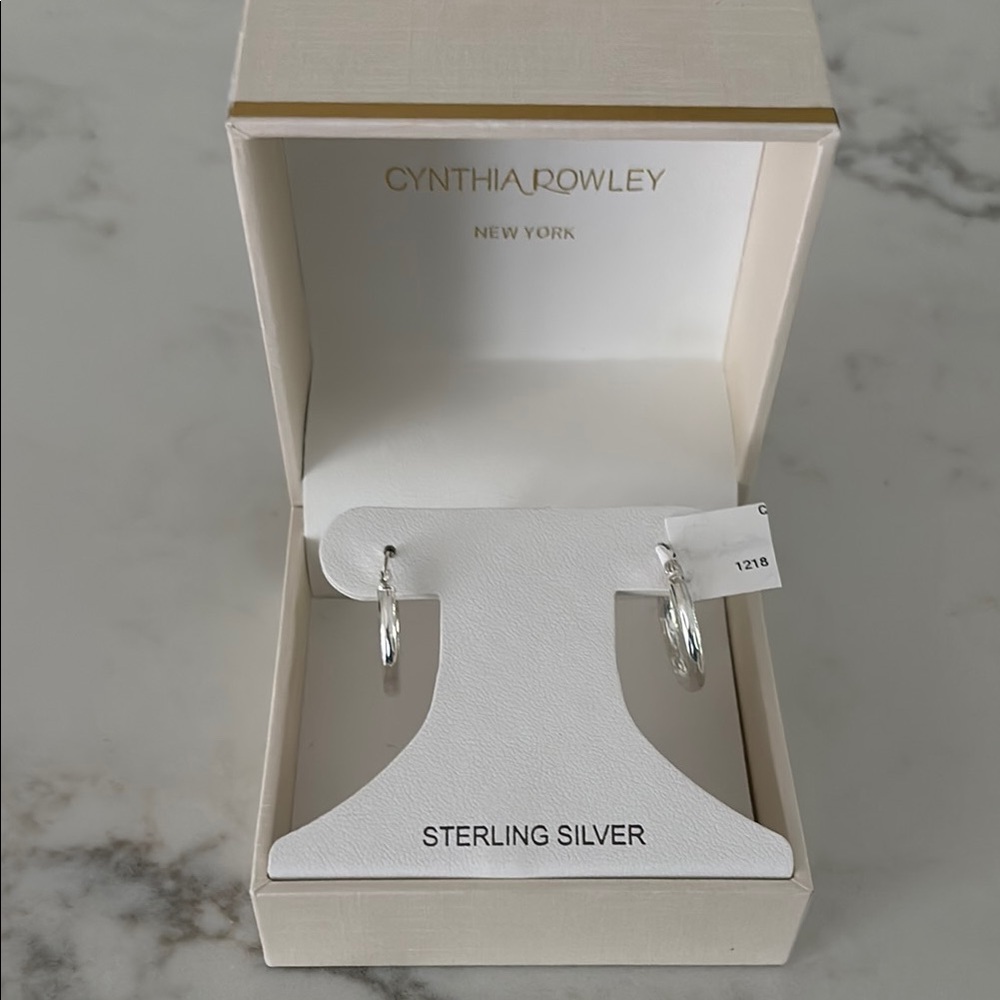 Cynthia Rowley Silver Stud Earrings